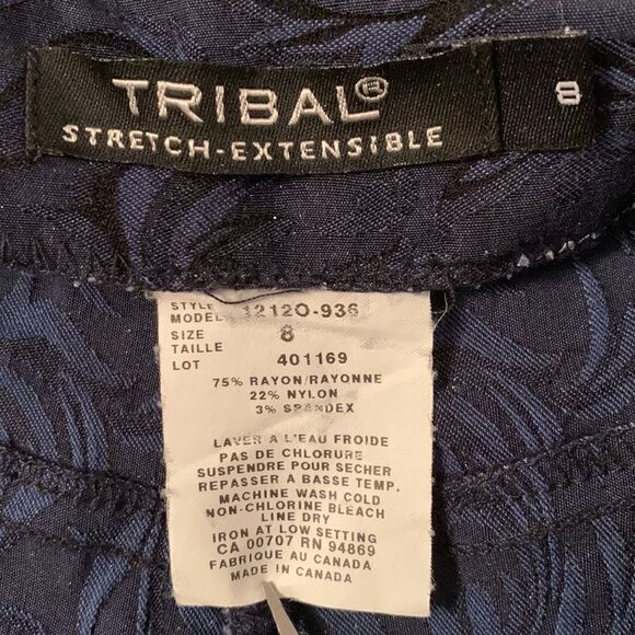 Anthropologie Tribal Stretch- Extensible Women’s Pants Made in Canada Size 8 - Picture 9 of 9